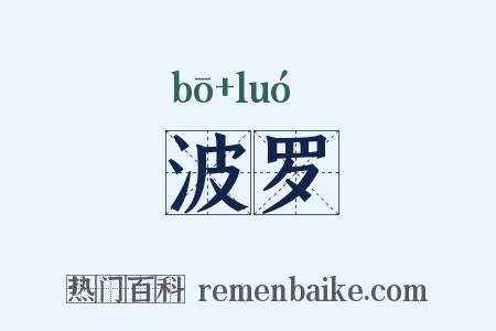 波罗是什么意思的图片